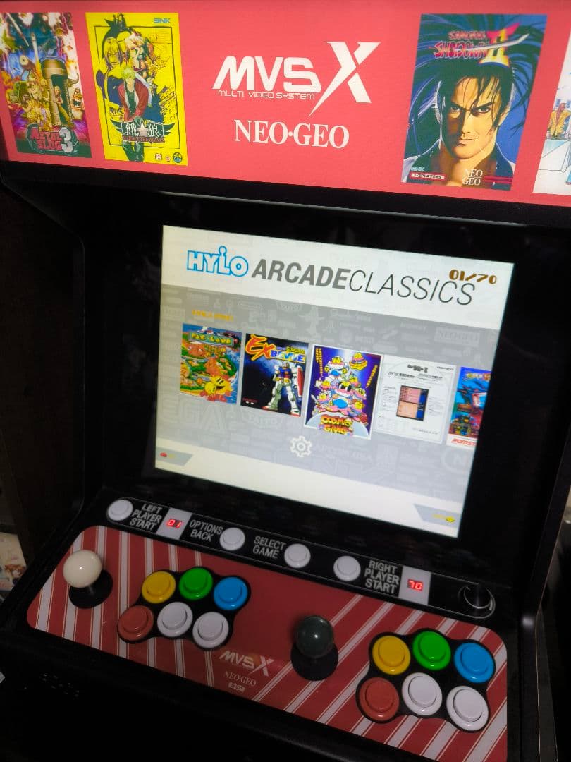 MVSX  ARCADE ネオジオ名作タイトル50作収録
