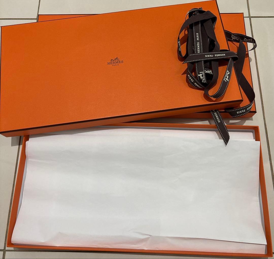 HERMES エルメス　カシシル140 オレンジボックス 空箱