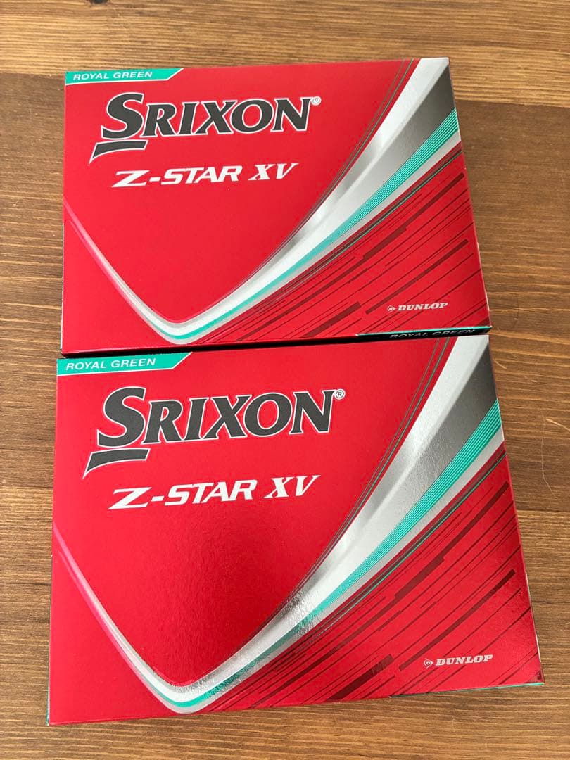 スリクソン Zスター XV【新品・未使用】ロイヤルグリーン 2ダース［24個］