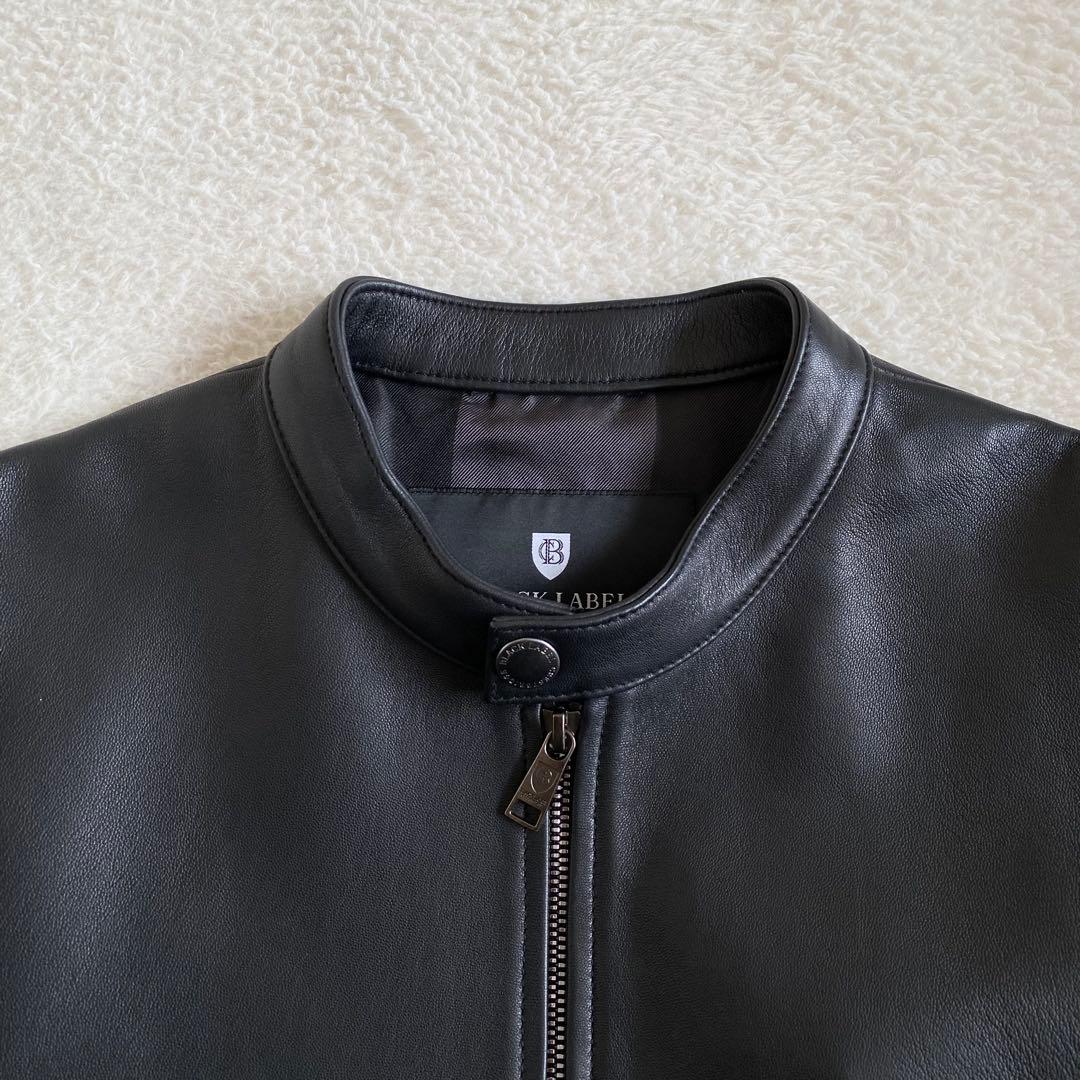 【極美品】BLACK LABEL CRESTBRIDGE シープレザーライダース