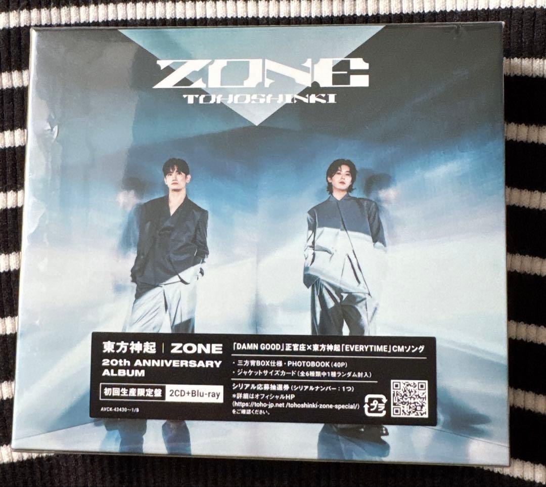 東方神起　ZONE 初回限定盤　Blu-ray