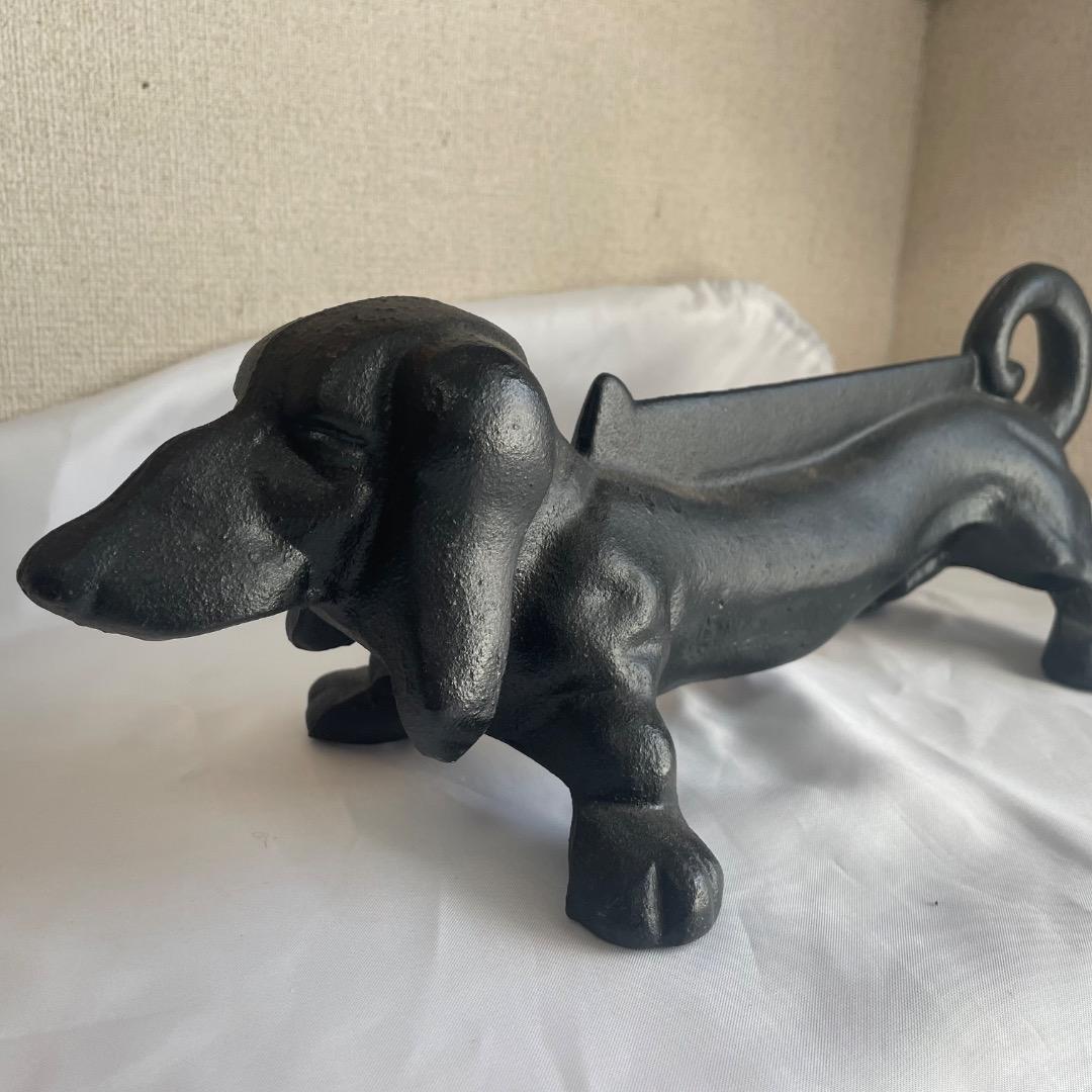 稀少　DOG ドアストッパー ガーデニング アンティーク ヴィンテージ ダックス