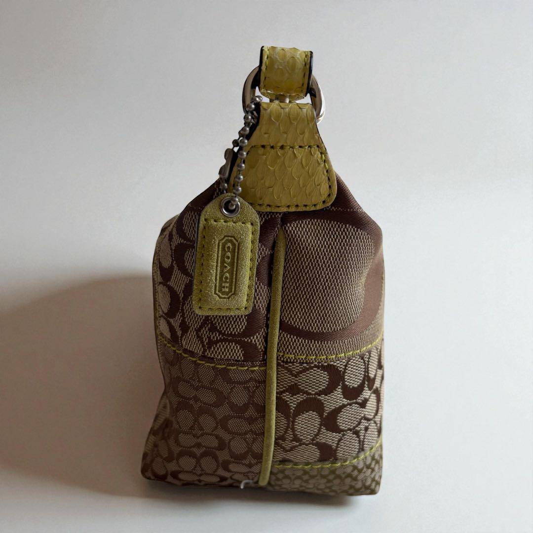 バッグ coach signature mini Soho hand bag y2k