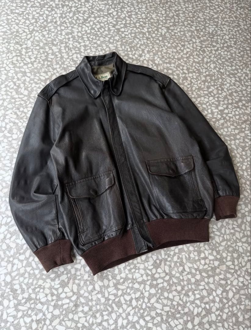 L.L.Bean 80s A-2 レザージャケット
