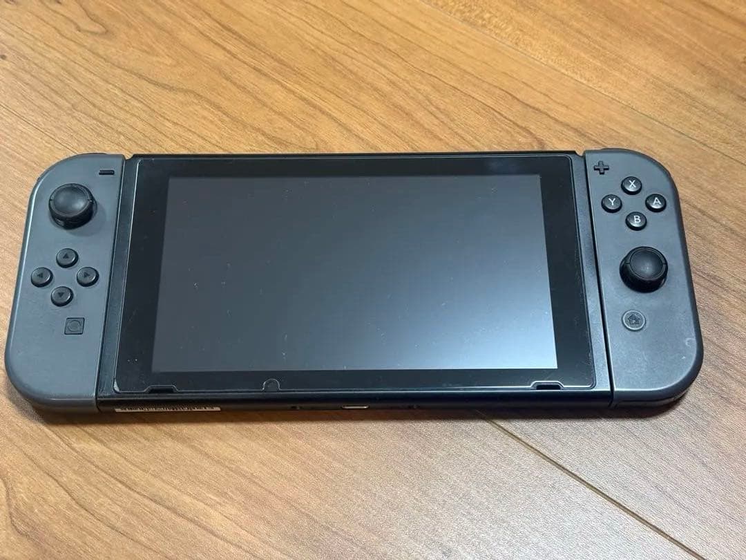 Nintendo Switch 本体 グレー +付属品完備+おまけ品　ジャンク