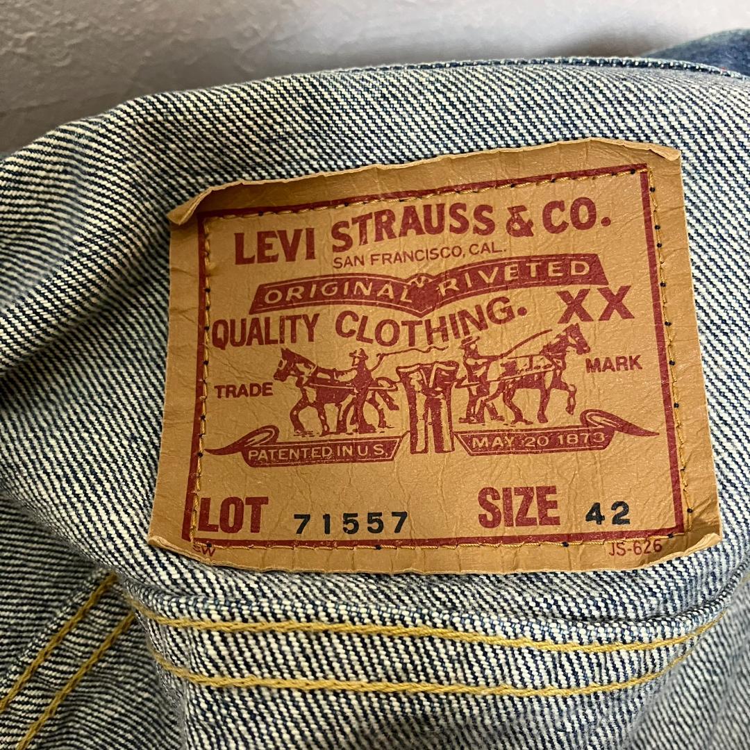 Levi's リーバイス 復刻 71557 Big E サイズ42