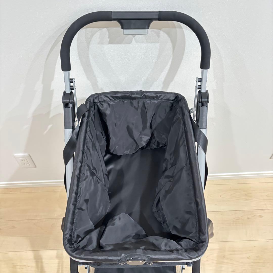 【極美品】EcoCa エコカ 折りたたみ　ショッピングカート シルバーカー