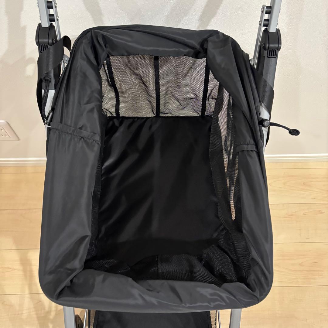 【極美品】EcoCa エコカ 折りたたみ　ショッピングカート シルバーカー