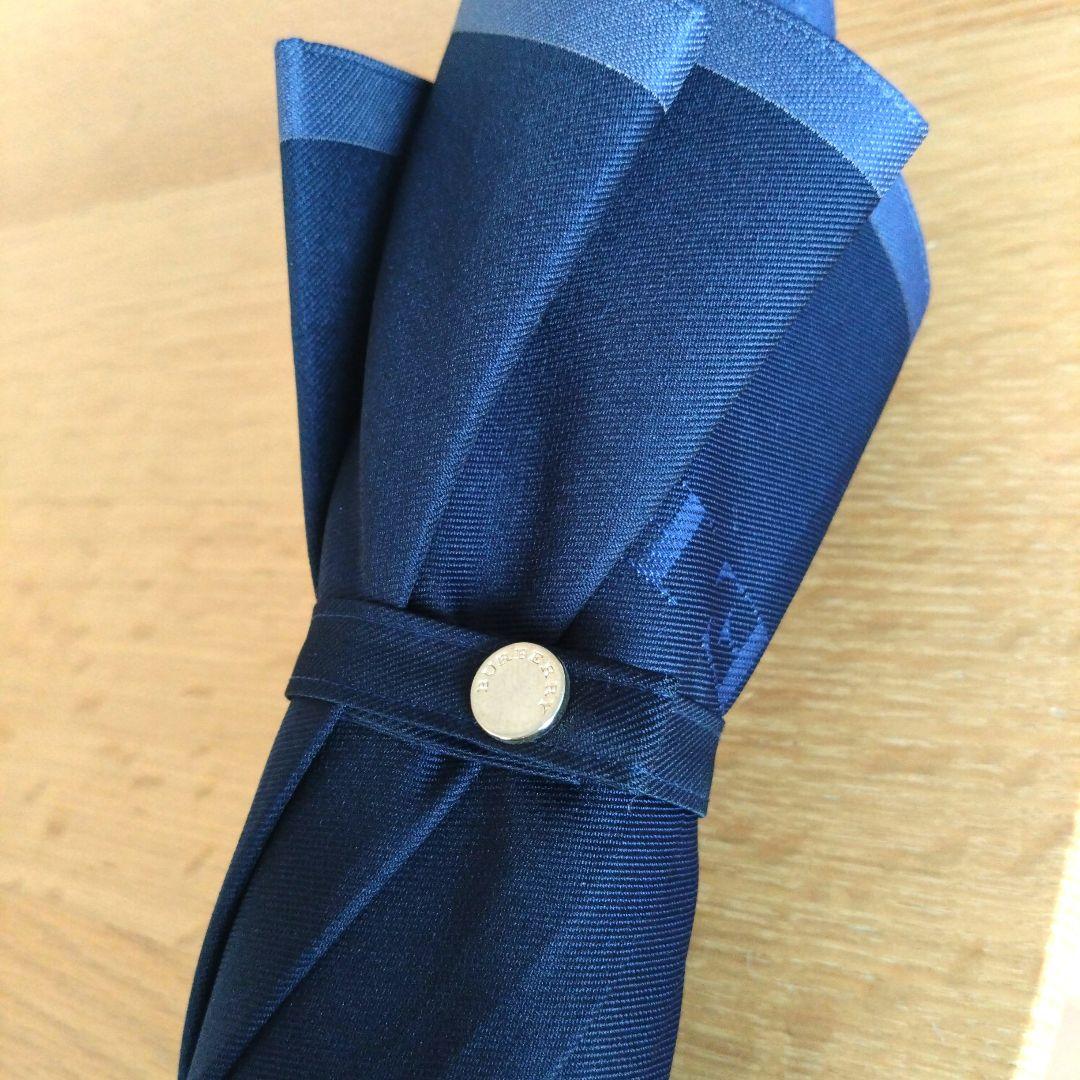 BURBERRY❦紺色 長傘 美品