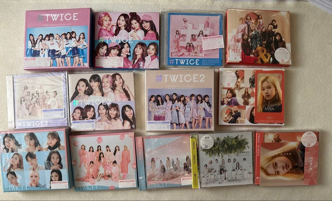 TWICE 日本アルバムまとめ売り13枚#TWICE サナ