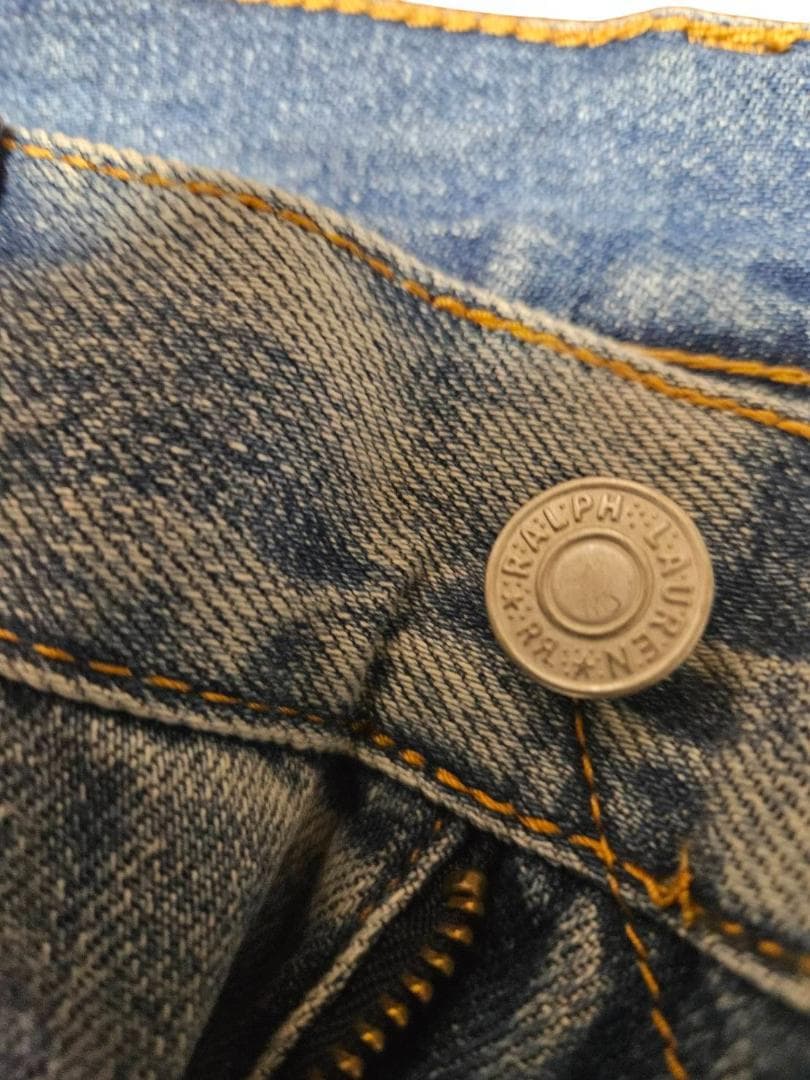 【新品未使用】RRL HIGH SLIM　デニム ライトブルー（34x32）