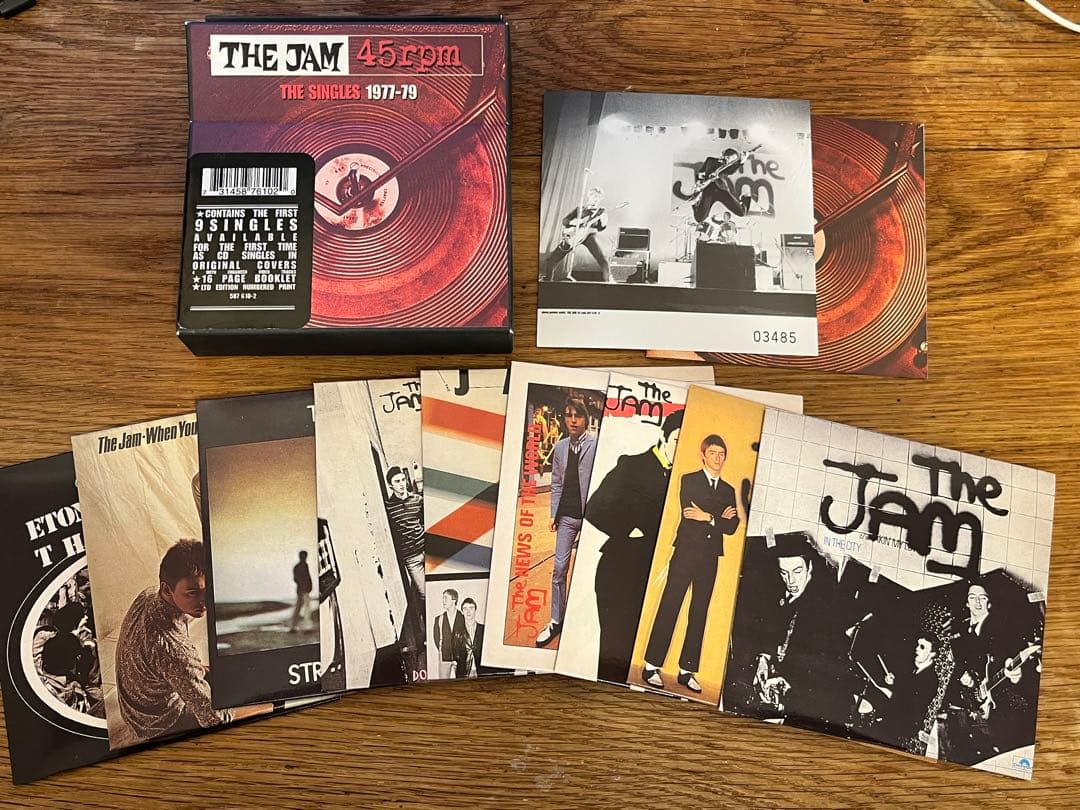 THE JAM（ジャム） THE SINGLES CD２パック