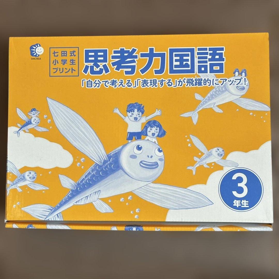 3年生　しちだ式小学生プリント　 思考力国語、算数　全10冊セット