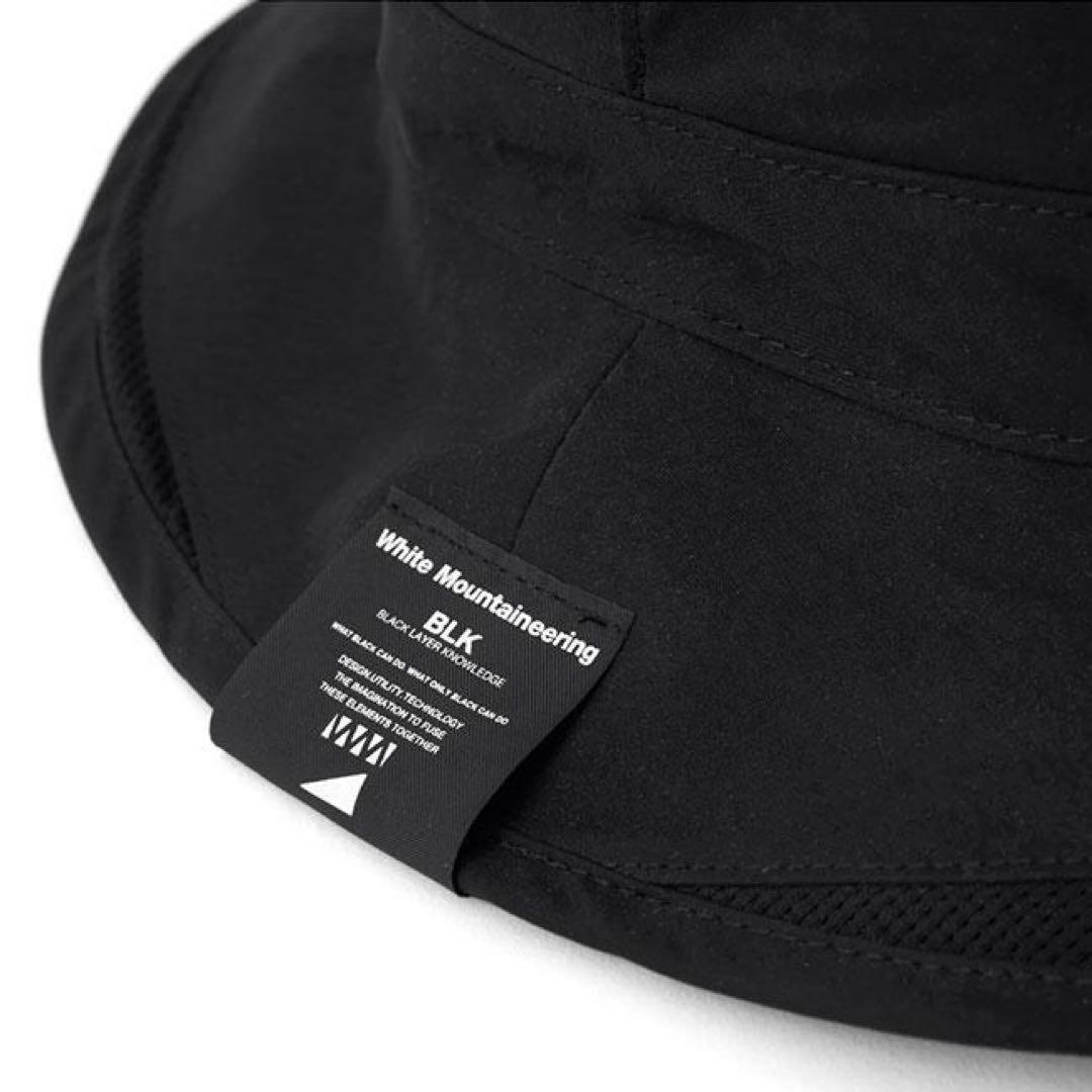 BLK ホワイトマウンテニアリング クロスピーク ストレッチ ハット 新品未使用
