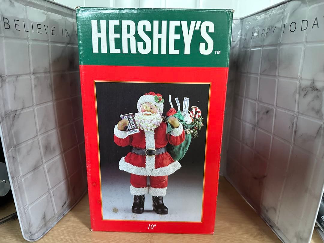 HERSHEY'S サンタクロース置物 10インチ