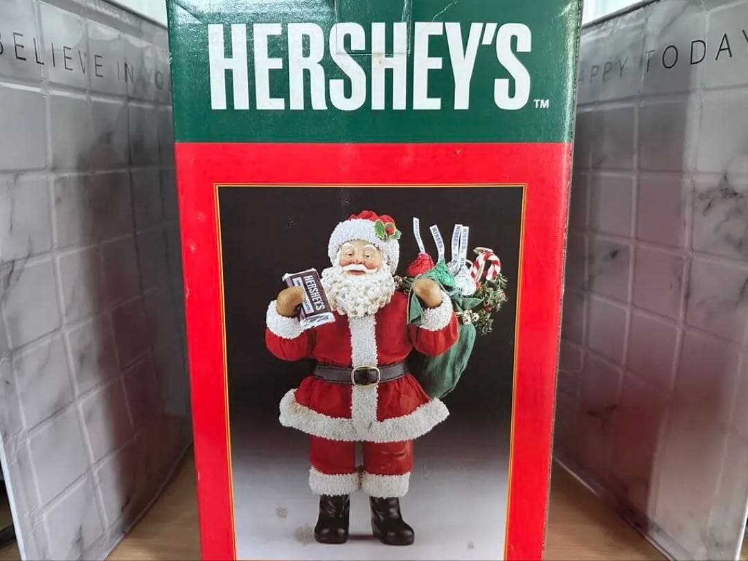 HERSHEY'S サンタクロース置物 10インチ