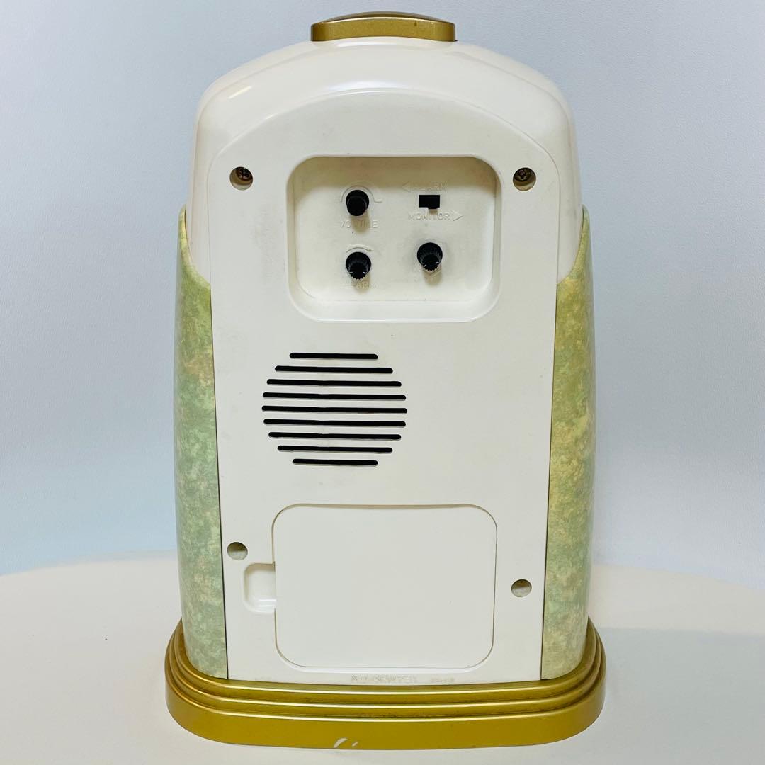 完動品 美品 目覚まし時計 Small World からくり時計 置時計
