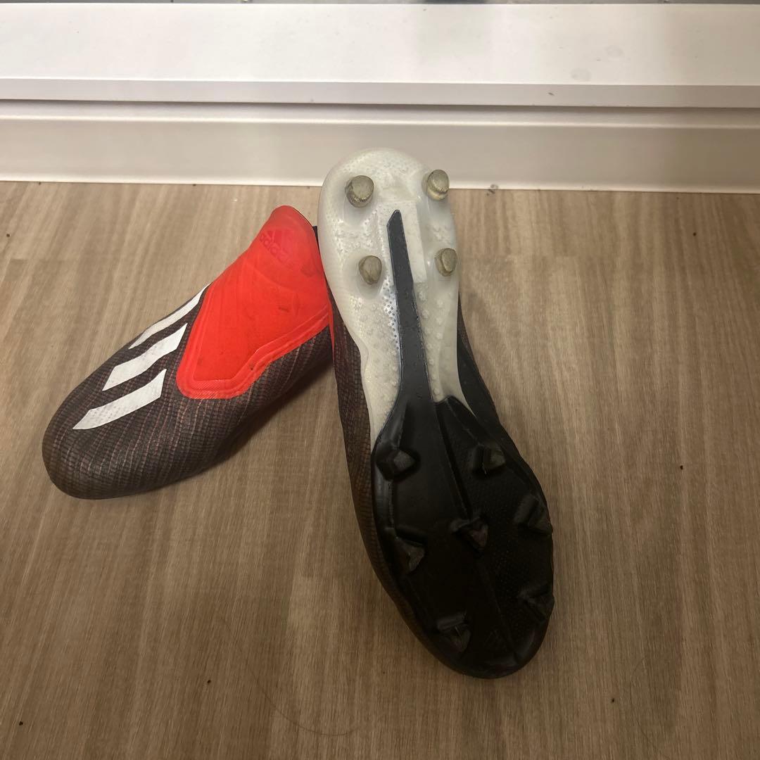 アディダス adidas x fg 紐なし26.5cm