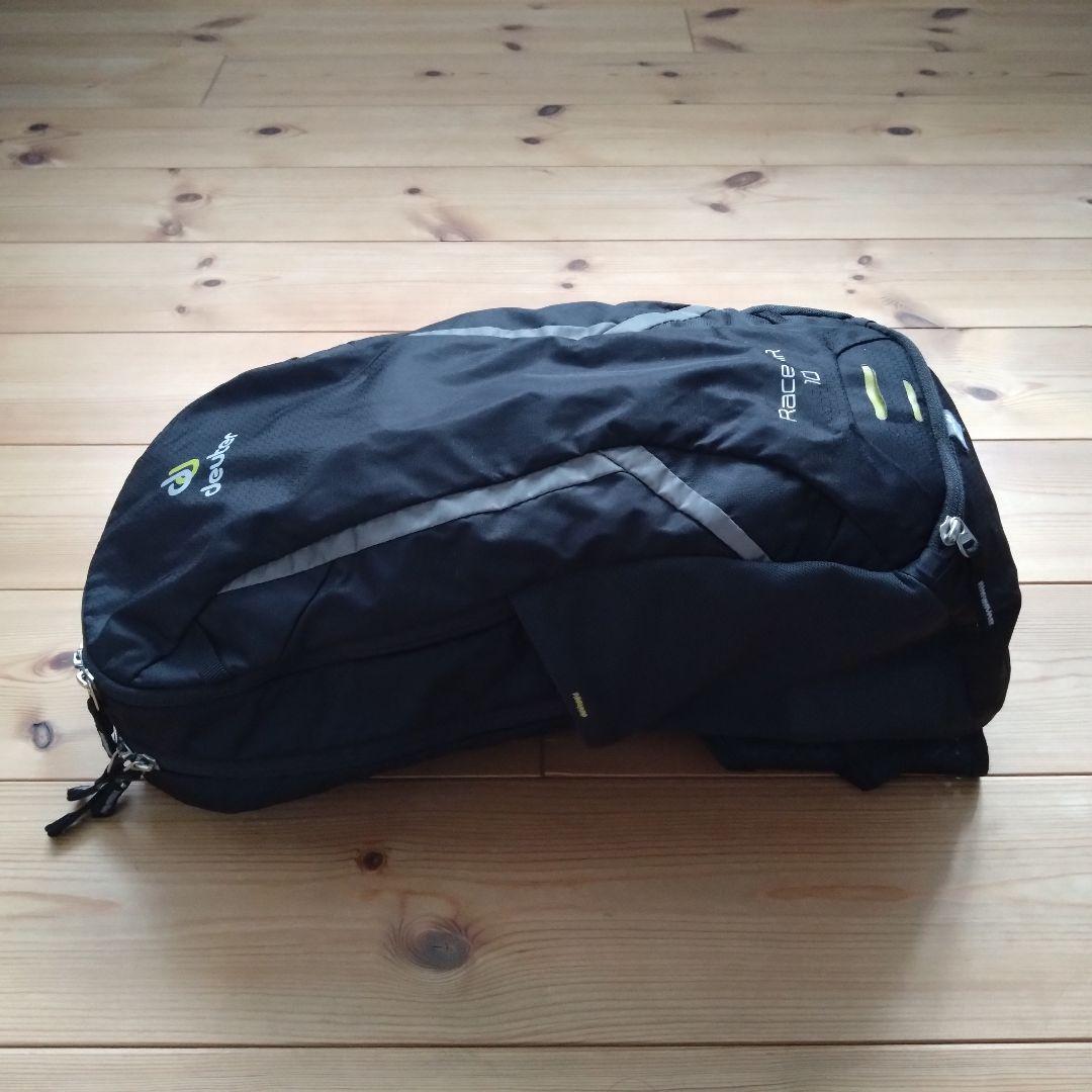 【美品】deuter／Race10／ブラック／廃盤モデル