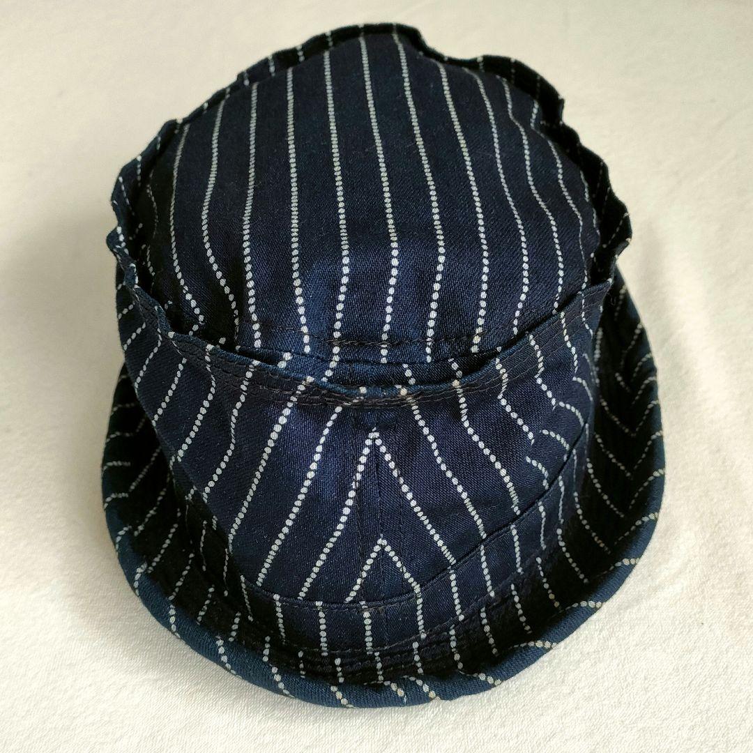 【SALE】SUGAR CANE ストライプ ウォバッシュ ポークハット 状態◎