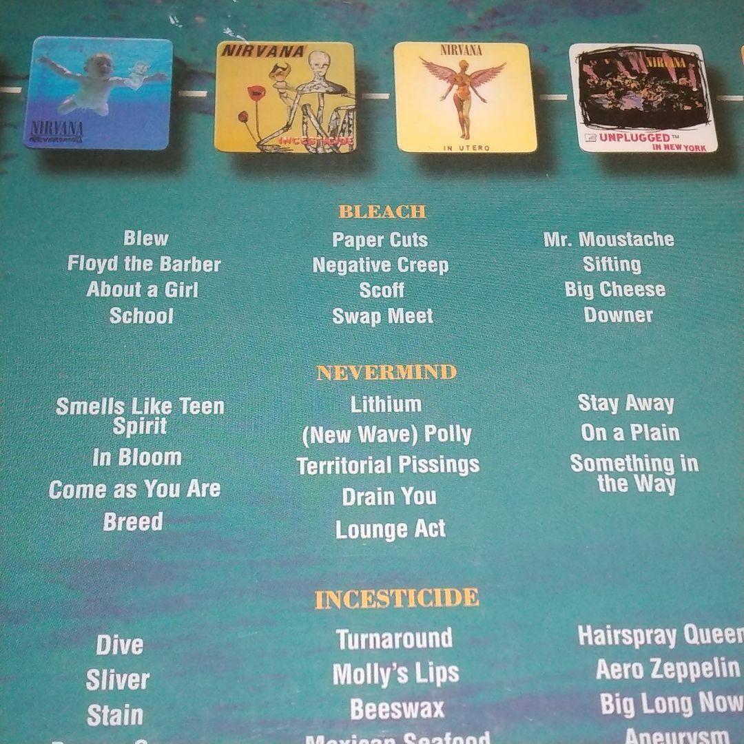 洋書 バンドスコアNirvana ニルヴァーナThe Albums
