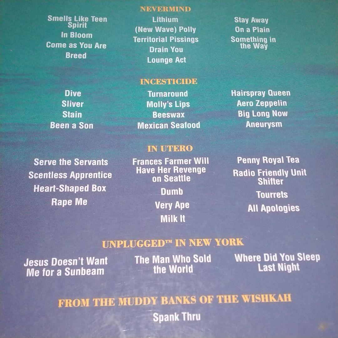 洋書 バンドスコアNirvana ニルヴァーナThe Albums