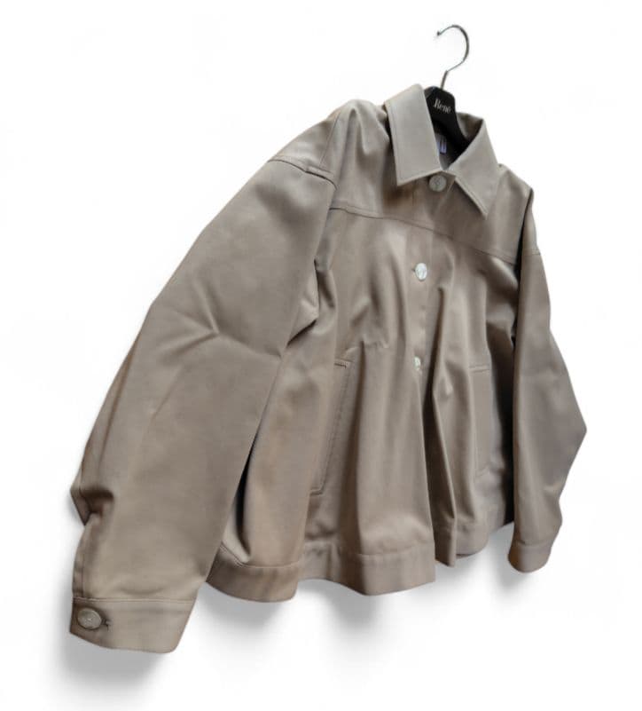【Miaow様】25SS flare jacket サンドベージュ　M