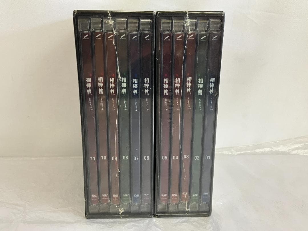 【新品未開封】相棒 season4 DVD-BOX 全話セットBOX1+BOX2
