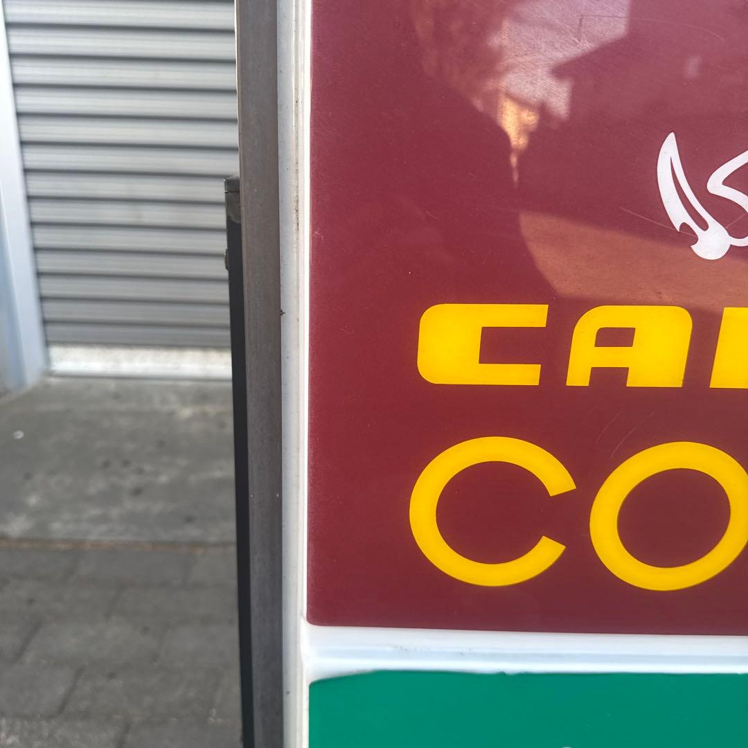 CARAVAN COFFEEキャラバンコーヒー店舗看板 電光看板 群馬引取限定