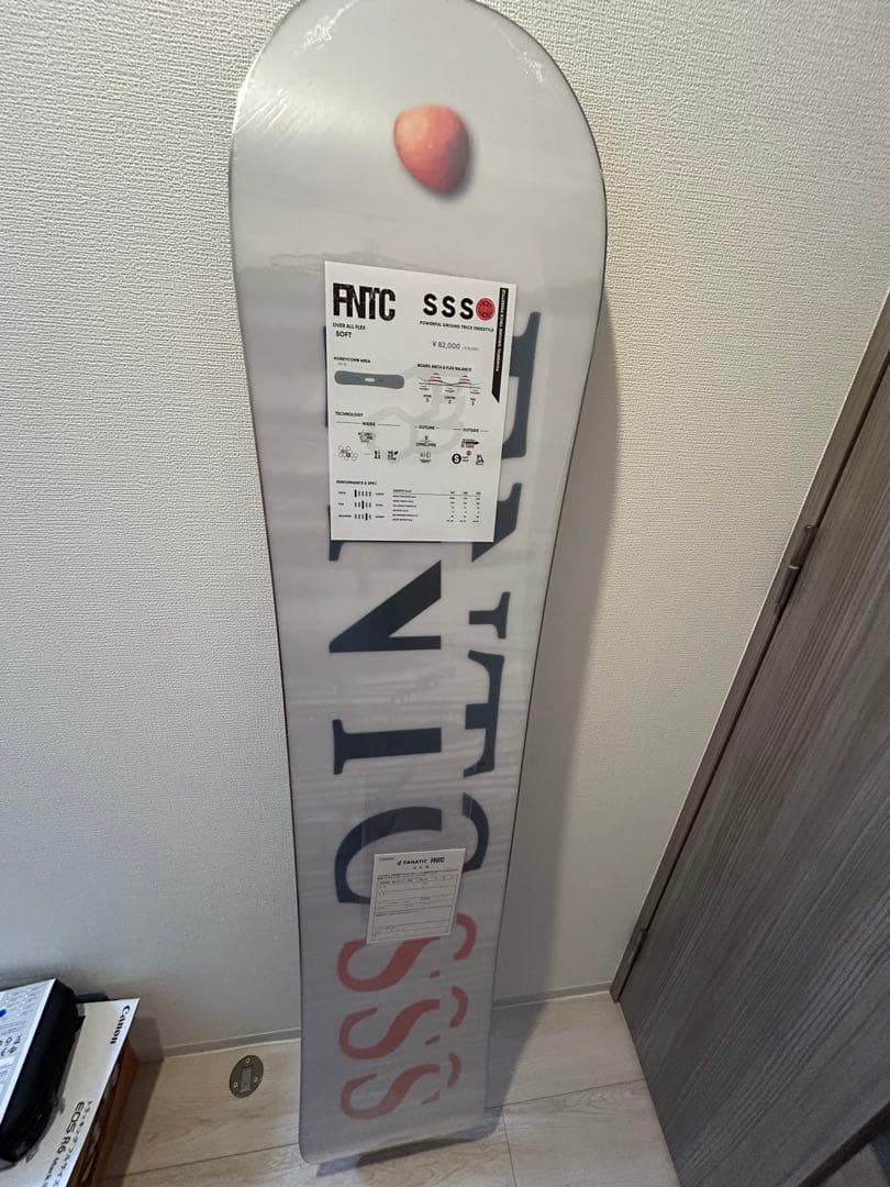 スノーボード板153cm FNTC SSS 25-26 ダブルキャンバー