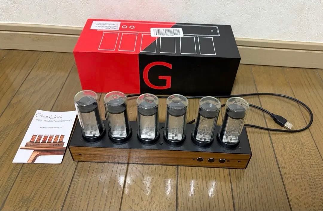 AZUREST Gixie Clock 　ギクシークロック ニキシー管 時計