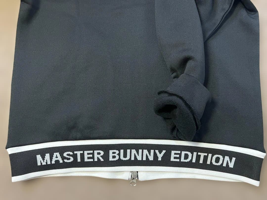 35,750円マスターバニーエディションMBE黒メンズ4裏起毛ジャージブルゾン