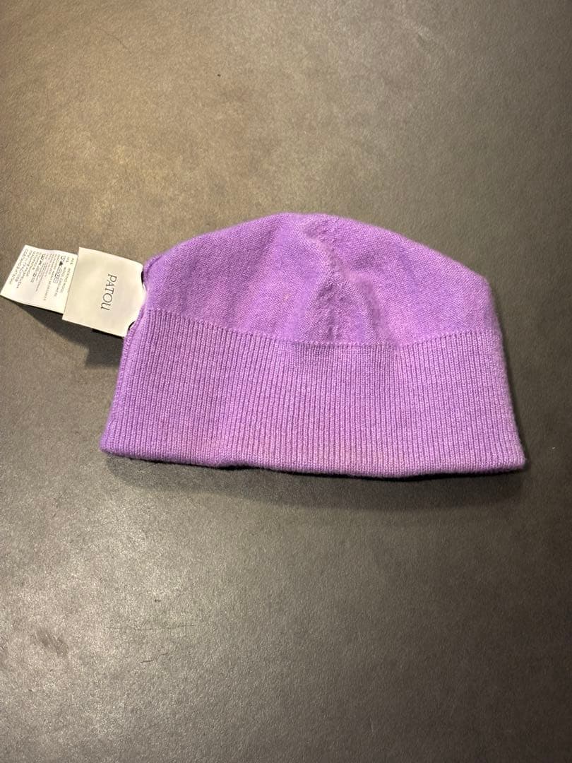 Patou ロゴパッチ ビーニー定価￥28,600