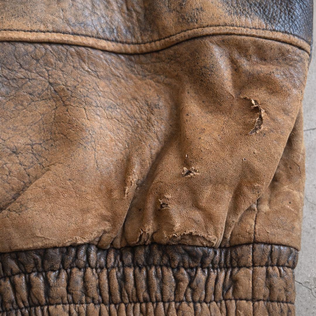 90s vintage leather jacket g1 a2 羊革