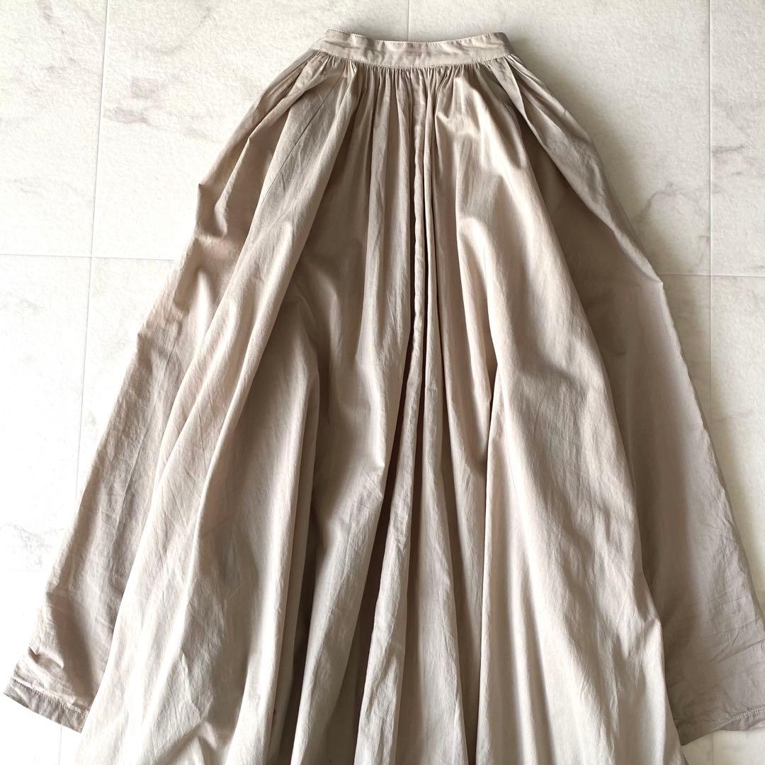 美品.定価2.5万☆プラージュ 洗える ローンボリューム フレアワンピース 36