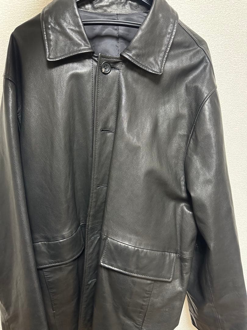 ジャケット・アウター stein leather car jacket