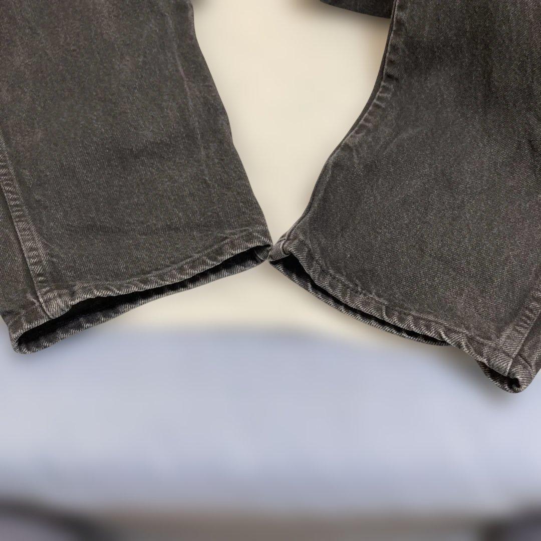 【激レア】Wrangler ブラックデニムジーンズ USA製　38x32