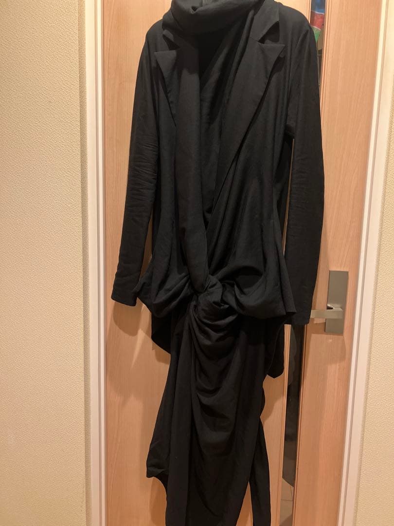 Yohji Yamamoto ミルドギャバジンツイストドレス 25AW