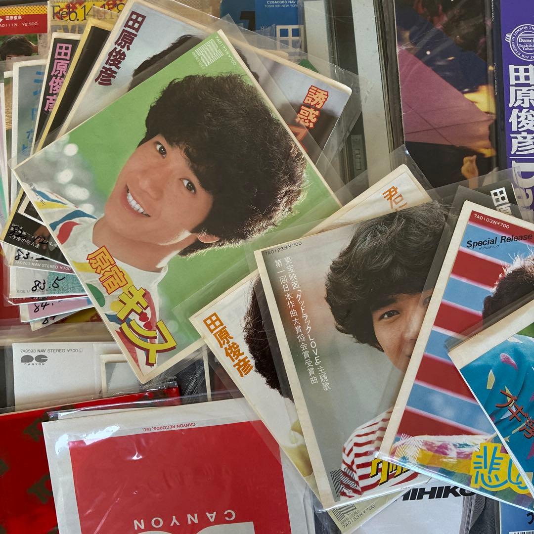 田原俊彦LPレコードシングルレコード
