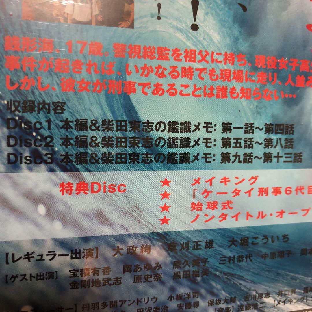 ケータイ刑事 銭形海 DVD-BOX Ⅰ〈4枚組〉