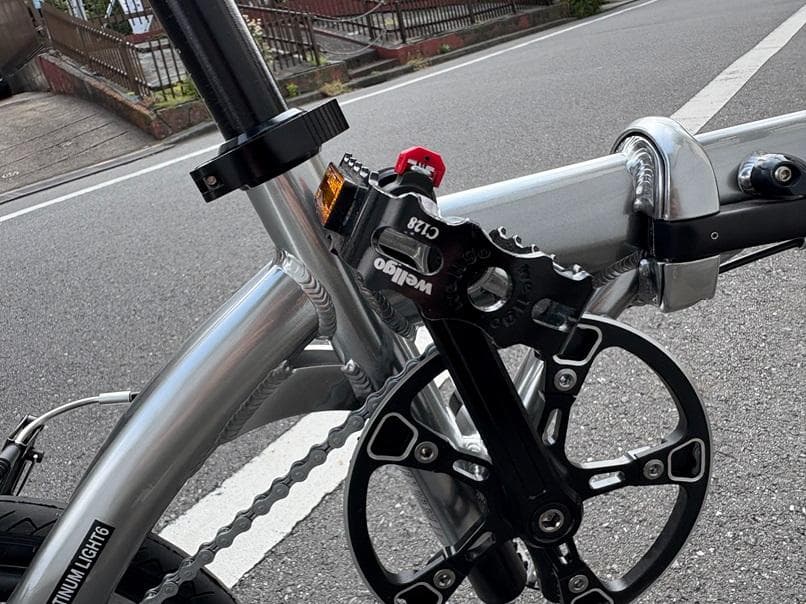 RENAULT折り畳み自転車 PLATINUM LIGHT6 14インチ　美品