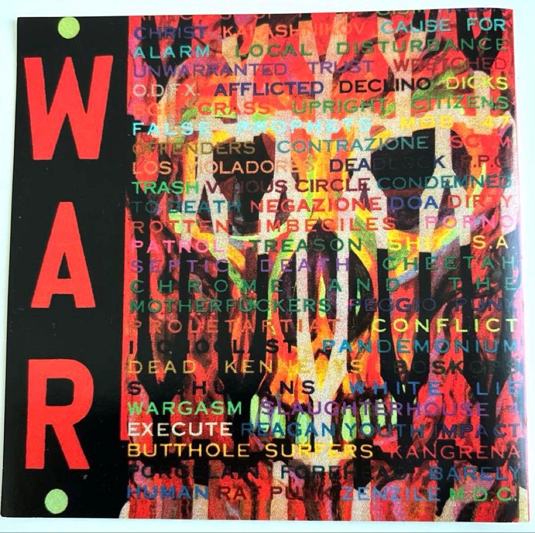 洋楽 P.E.A.C.E./WAR /Rare Hardcore Punk Comp