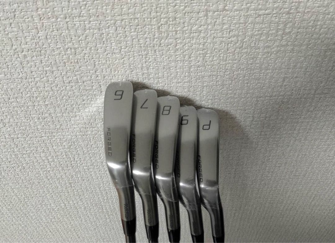 新品 フォーティーン TB-5 フォージド アイアン 5本セット ブラック