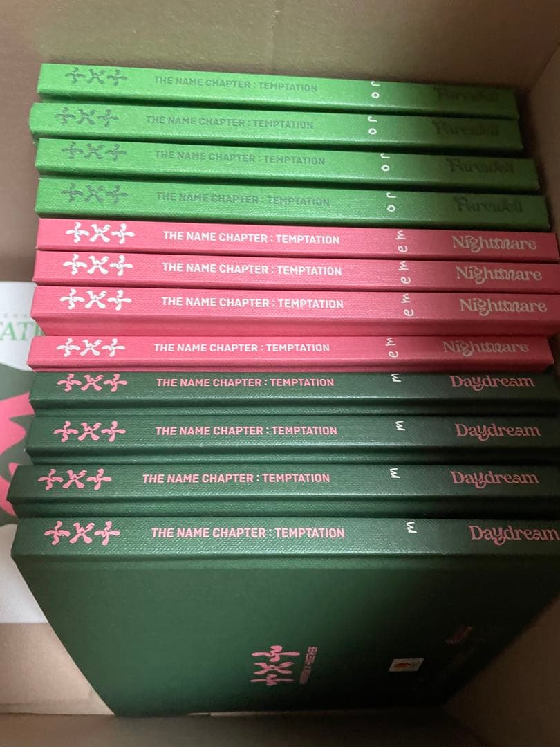 TXT TEMPTATION Ferewell 4枚