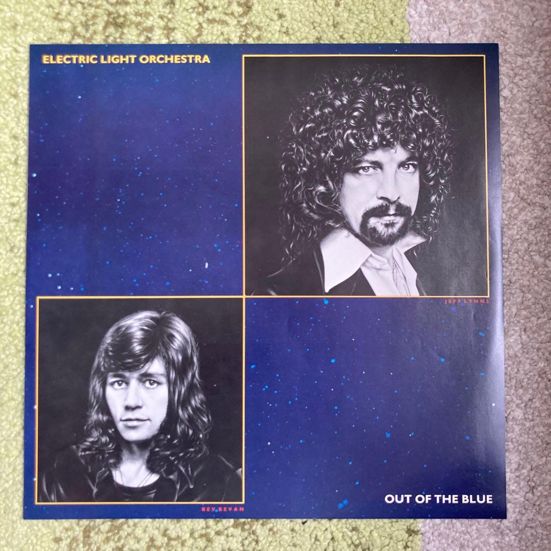 ELO Out of the blue レコード プラモ付き完品