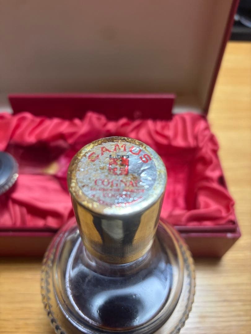 【ビンテージ】CAMUS Baccarat コニャック 専用ケース付き