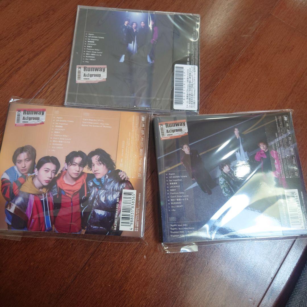 新品未開封 Ａぇ！group Runway Album DVD 3枚セット