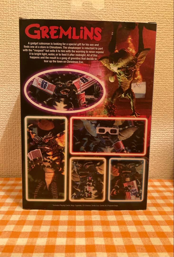 NECAグレムリンアルティメットアクションフィギュアストライプ