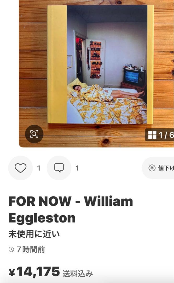 William Eggleston FOR NOW 訳あり新品