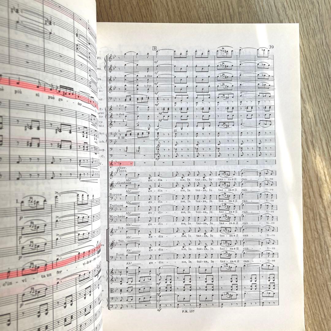 RICORDI Verdi La Traviata フルスコア　絶版　輸入　楽譜